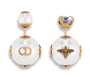 Buy Dior Metal Earrings Women's White at Sasom – Authentic and Ready to Ship