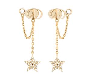 Buy Dior Faux Crystal Earrings Women's Gold at Sasom – Authentic and Ready to Ship