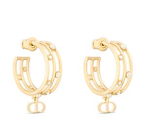 Buy Dior Metal Earrings Women's Gold at Sasom – Authentic and Ready to Ship
