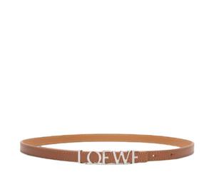 Buy Loewe Logo Lettering Buckle Belt at Sasom – Authentic and Ready to Ship