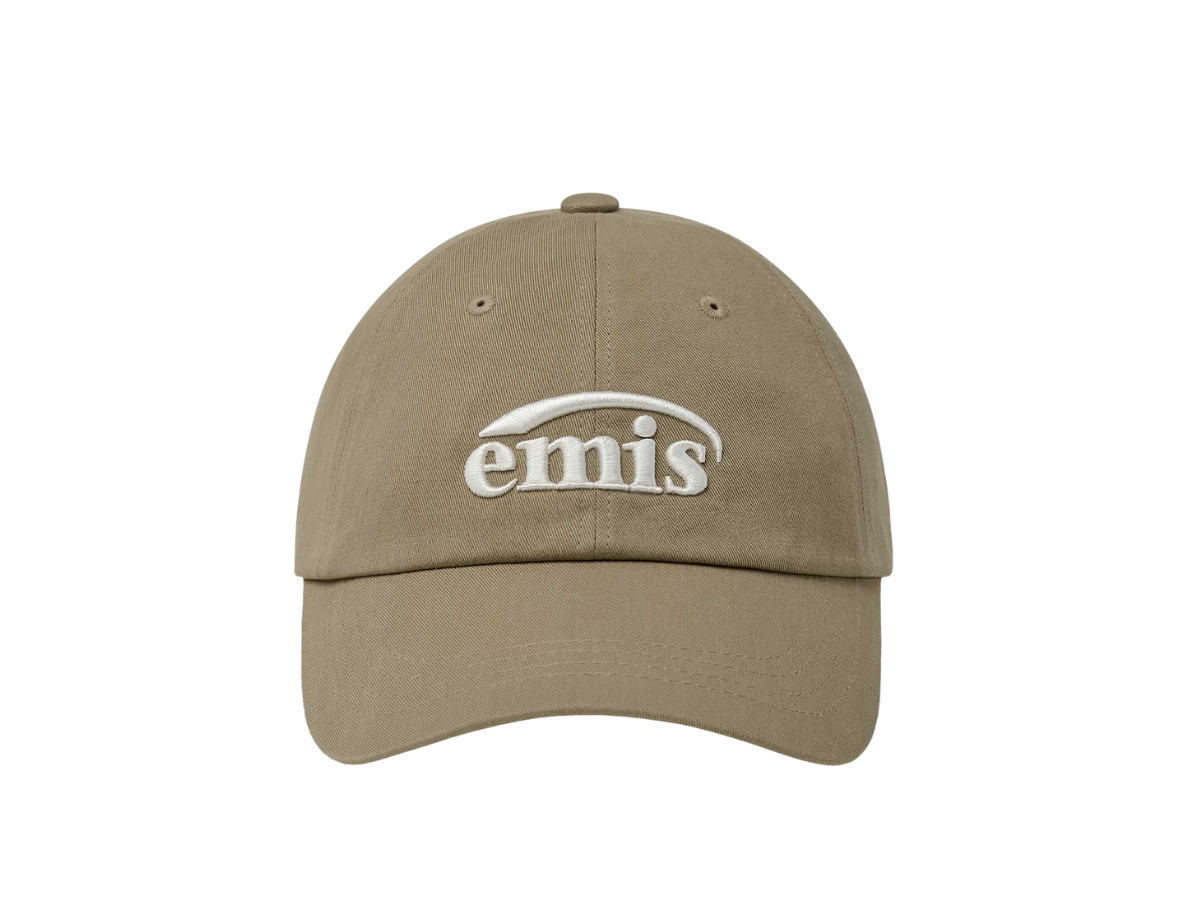 Emis Foot Print Ball Cap Sand Beige Shop Authentic at SASOM