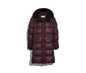 Buy Coach Puffer Jacket Women's Burgundy at Sasom – Authentic and Ready to Ship