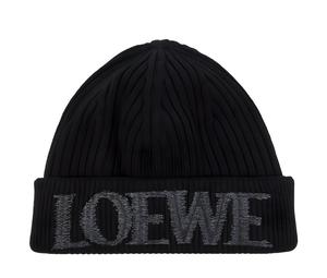 Buy Loewe Logo embroidered Beanie at Sasom – Authentic and Ready to Ship