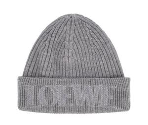 Buy Loewe Logo Embroidered Ribbed-Knit Beanie at Sasom – Authentic and Ready to Ship