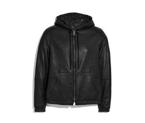 Buy Coach Leather Jacket Men's Black at Sasom – Authentic and Ready to Ship