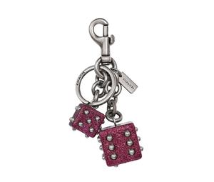 Buy Coach Bag Charm Metal Pendant Bag Accessory Women's Pink Purple at Sasom – Authentic and Ready to Ship