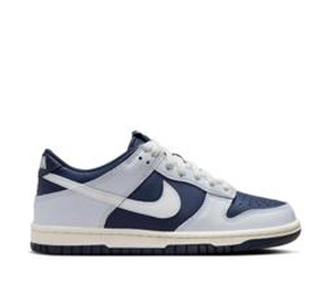 Buy Nike Dunk Low Football Grey Midnight Navy (GS) at Sasom – Authentic and Ready to Ship
