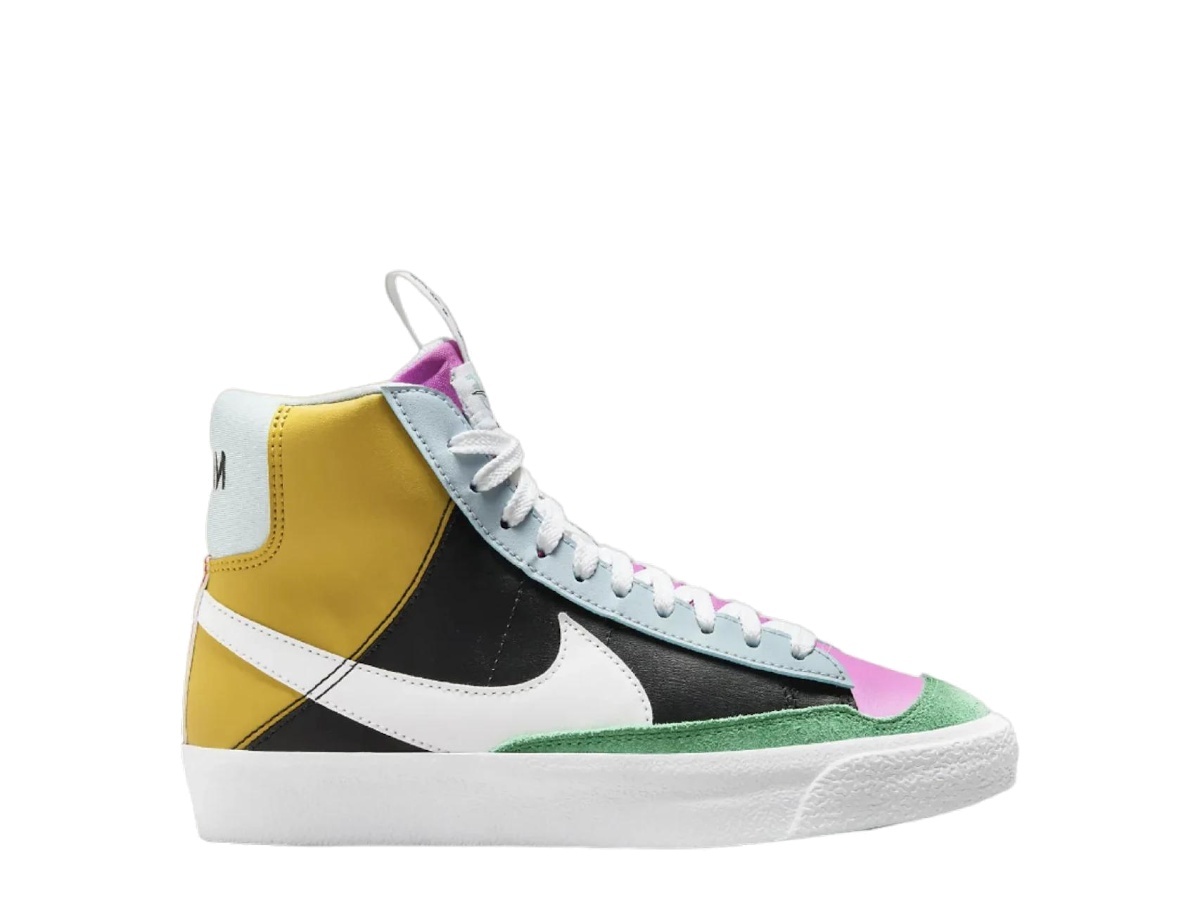 nike blazer pink and black