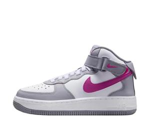Buy Nike Air Force 1 Anti Slip Wear Resistant High Top Kids Lifestyle Shoes Concrete Gray White Hot Fuchsia Kids' at Sasom – Authentic and Ready to Ship