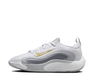 Buy Nike ISOFLY Slip Resistant Cushioning Breathable Low Top Children's Basketball Shoes White/Cool Gray Teenagers at Sasom – Authentic and Ready to Ship