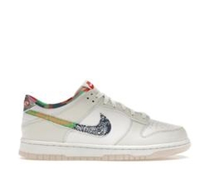 Buy Nike Dunk Low White Multi-Color Paisley (GS) at Sasom – Authentic and Ready to Ship