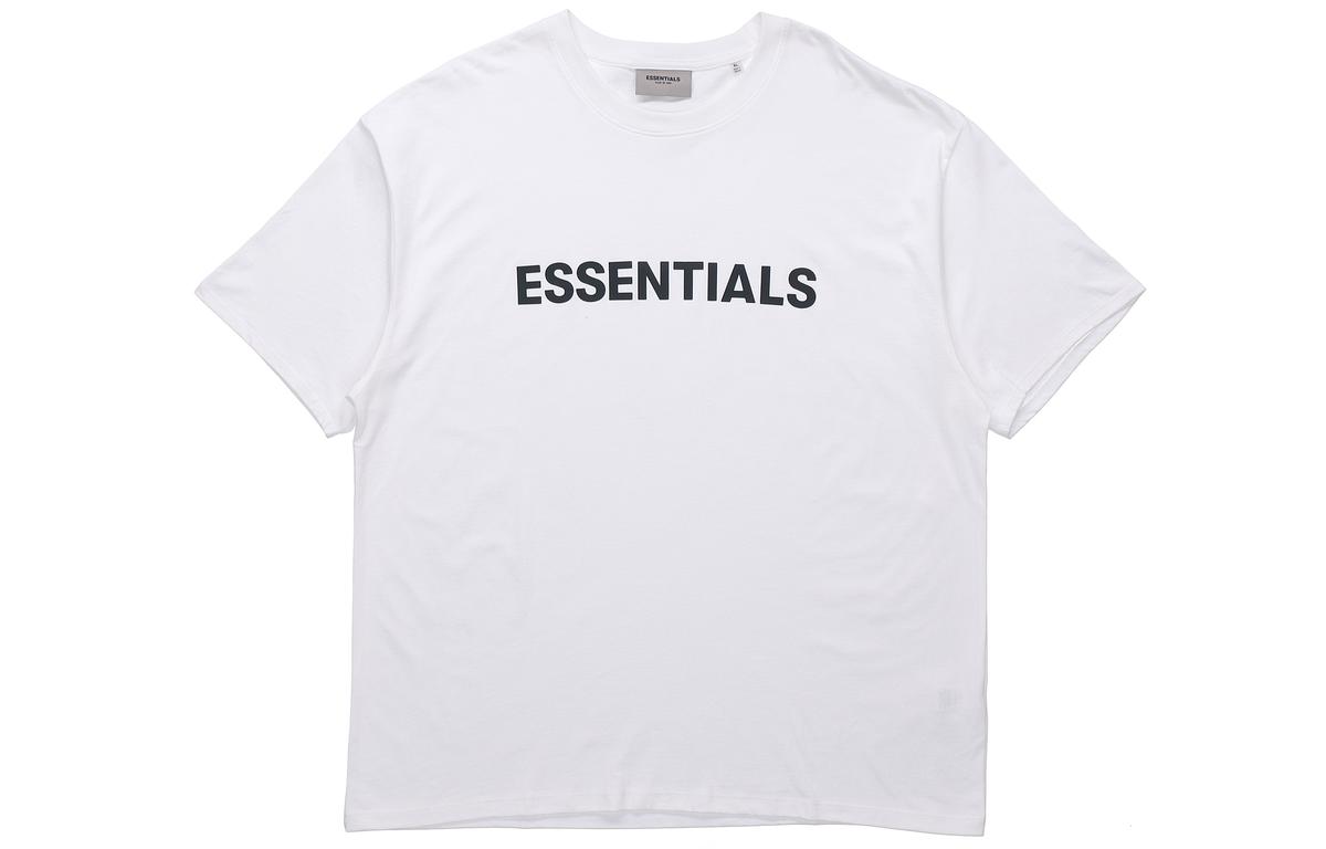 SASOM | apparel Fear of God Essentials T Shirt Unisex White Check the ...