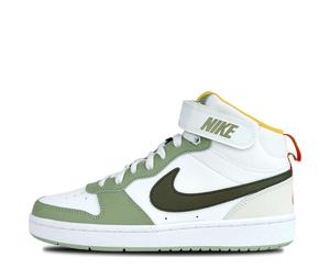 Buy Nike Court Borough Mid Off White Green GS at Sasom – Authentic and Ready to Ship