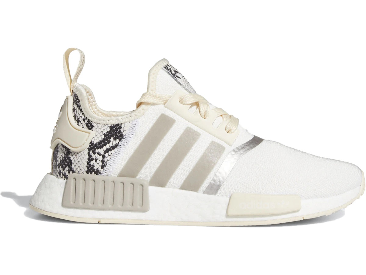 HOT Sneakers Nmd Adidas Nmd R1 White Ecru Tint Metallic