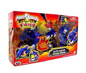 Buy Bandai America Power Rangers Jungle Fury Blue Jaguar Strike Rider Action Figure Set at Sasom – Authentic and Ready to Ship