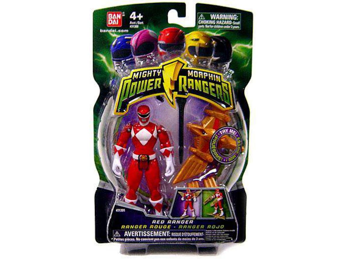 SASOM | ของสะสม Bandai America Power Rangers 2009 Red Ranger Action ...