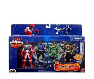 Buy Bandai America Power Rangers Operation Overdrive Generations Action Figure 4-Pack at Sasom – Authentic and Ready to Ship