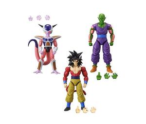 Buy Bandai America Dragon Ball Dragon Stars Series 9 Super Siayan 4 Son Goku, Piccolo & 1st Form Frieza BAF Action Figure Set at Sasom – Authentic and Ready to Ship