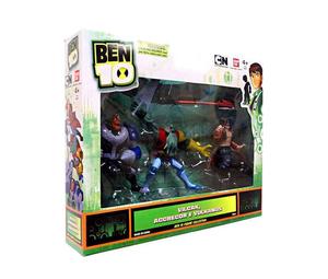 Buy Bandai America Ben 10 Vilgax, Aggregor & Vulkanus Toys 'R Us Exclusive Action Figure 3-Pack at Sasom – Authentic and Ready to Ship