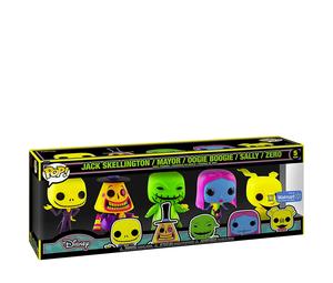 Buy Funko Pop! Disney The Nightmare Before Christmas Blacklight Walmart Exclusive 5-Pack at Sasom – Authentic and Ready to Ship