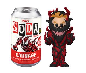 Buy Funko Soda Marvel Carnage Entertainment Earth Exclusive Open Can Chase Figure at Sasom – Authentic and Ready to Ship