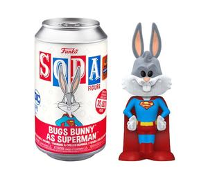 Buy Funko Soda Bugs Bunny as Superman WonderCon 2023 Exclusive Open Can Chase Figure at Sasom – Authentic and Ready to Ship