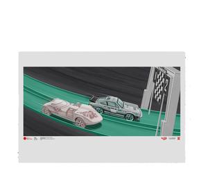 Buy Hot Wheels x Daniel Arsham Legends Archive Lap 3 Poster at Sasom – Authentic and Ready to Ship