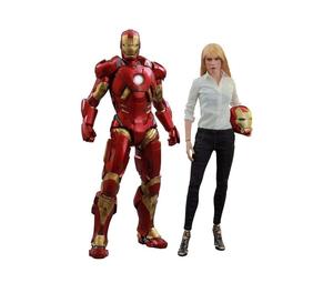 Buy Hot Toys Marvel Movie Masterpiece Pepper Potts & Mark IX Armor Collectible Figure at Sasom – Authentic and Ready to Ship
