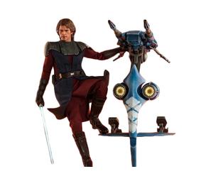 Buy Hot Toys Star Wars Clone Wars Anakin Skywalker & STAP Action Figure at Sasom – Authentic and Ready to Ship