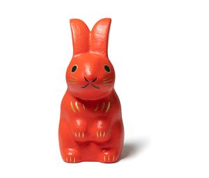 Buy Human Made Rabbit Hariko Large Figure Red at Sasom – Authentic and Ready to Ship