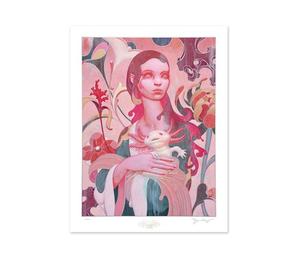 Buy James Jean Lady With An Axolotl Print (Signed, Edition of 747) at Sasom – Authentic and Ready to Ship