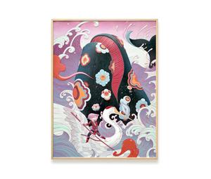 Buy James Jean Santiago Print (Signed, Edition of 200) at Sasom – Authentic and Ready to Ship