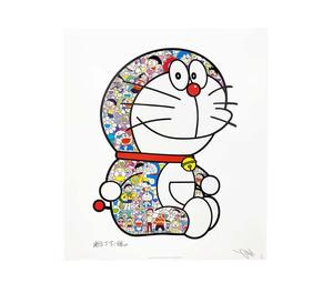Buy Takashi Murakami Sitting Doraemon Ehehe Print (Signed, Edition of 300) at Sasom – Authentic and Ready to Ship