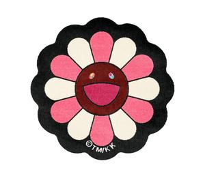 Buy Takashi Murakami Flower Rug Pink/White at Sasom – Authentic and Ready to Ship