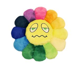 Buy Takashi Murakami Flower Emoji Plush 2 60CM Rainbow/Yellow at Sasom – Authentic and Ready to Ship