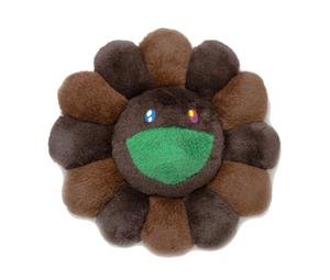 Buy Takashi Murakami Flower Plush 30CM Brown/Light Brown at Sasom – Authentic and Ready to Ship