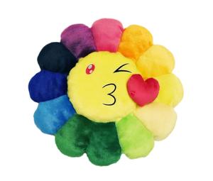 Buy Takashi Murakami Flower Emoji Plush 1 60CM Rainbow/Yellow at Sasom – Authentic and Ready to Ship