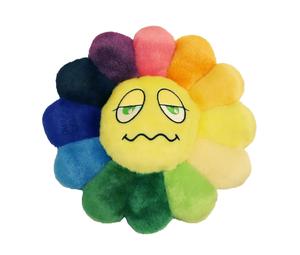 Buy Takashi Murakami Flower Emoji Plush 2 30CM Rainbow/Yellow at Sasom – Authentic and Ready to Ship