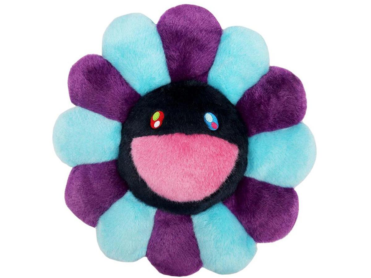 https://d2cva83hdk3bwc.cloudfront.net/G-TAK-BA88542-takashi-murakami-flower-plush-2m-light-blue-purple-black-1.jpg