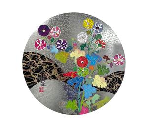 Buy Takashi Murakami Kourin: Hell Full of Light Print (Signed, Edition of 300) Silver at Sasom – Authentic and Ready to Ship