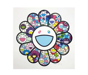 Buy Takashi Murakami Pastel colored flowers Print (SIgned, Edition of 100) at Sasom – Authentic and Ready to Ship