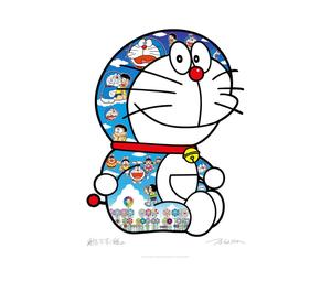 Buy Takashi Murakami Doraemon Sitting Up: Weeping Some, Laughing Some Print (Signed, Edition of 300) at Sasom – Authentic and Ready to Ship