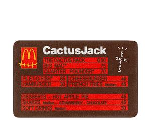 Buy Travis Scott x McDonalds CJ Menu Rug at Sasom – Authentic and Ready to Ship