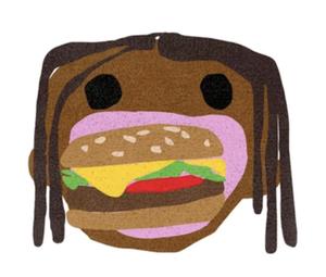 Buy Travis Scott x McDonalds CJ Burger Mouth Rug at Sasom – Authentic and Ready to Ship