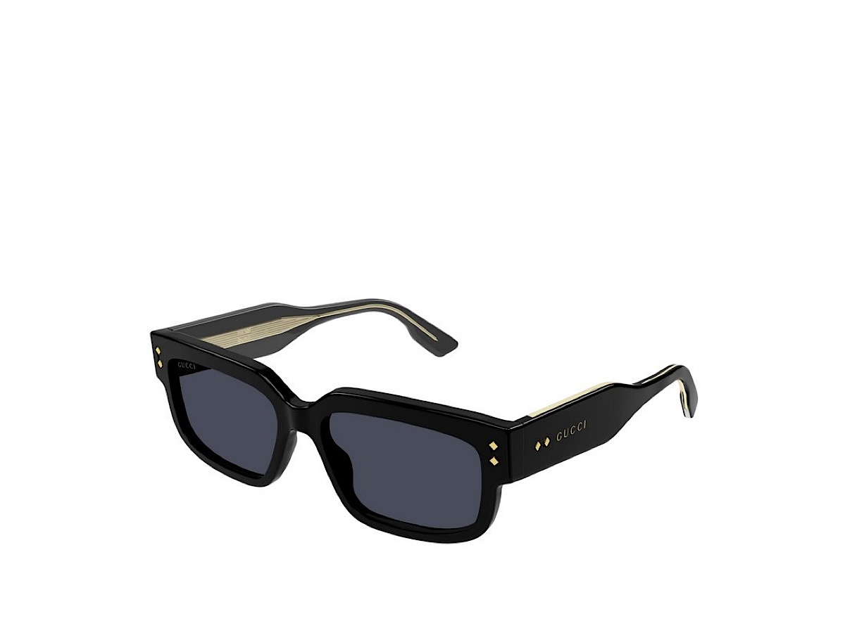 NWT GUCCI unisex Black Sunglasses -model  GG1218S Gucci GG1218S Black-Black-Grey | Sonnenbrille main image 2