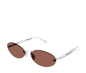 Buy Gucci Metal Oval Sunglasses Unisex Silver at Sasom – Authentic and Ready to Ship