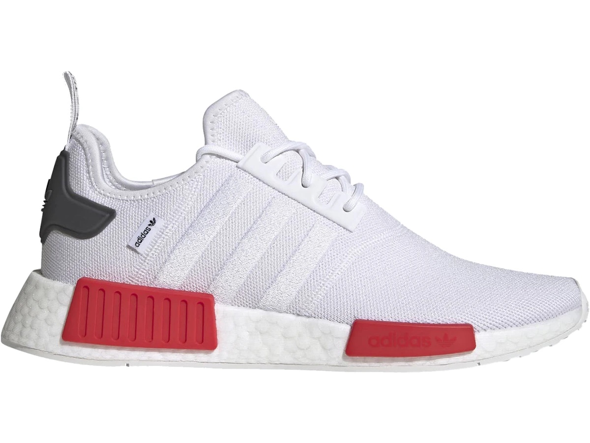adidas NMD R1 White Vivid Red
