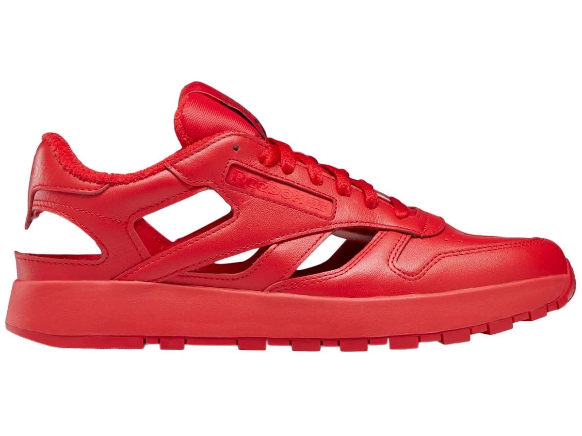 reebok margiela red