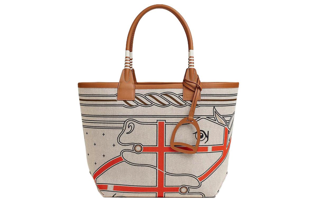 SASOM | bags Hermes Steeple Canvas With Swift Leather Canvas