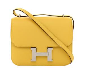 Buy Hermes Constance Epsom Leather Shoulder Bag Crossbody Bag Mini Women's 9O Jaune De Naples Yellow at Sasom – Authentic and Ready to Ship